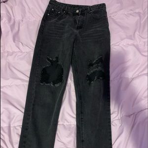 a pair of jeans from shein